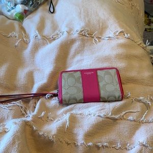 Coach wrist wallet